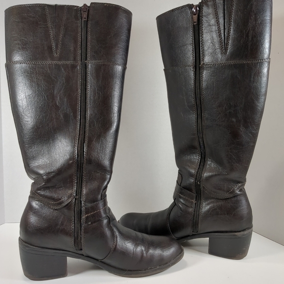 Life Stride Women's Wrangler 2  Brown Riding Boots , Size 8M - Picture 6 of 14